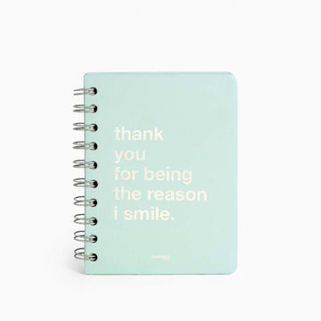 The Reason I smile Pastel Notebook