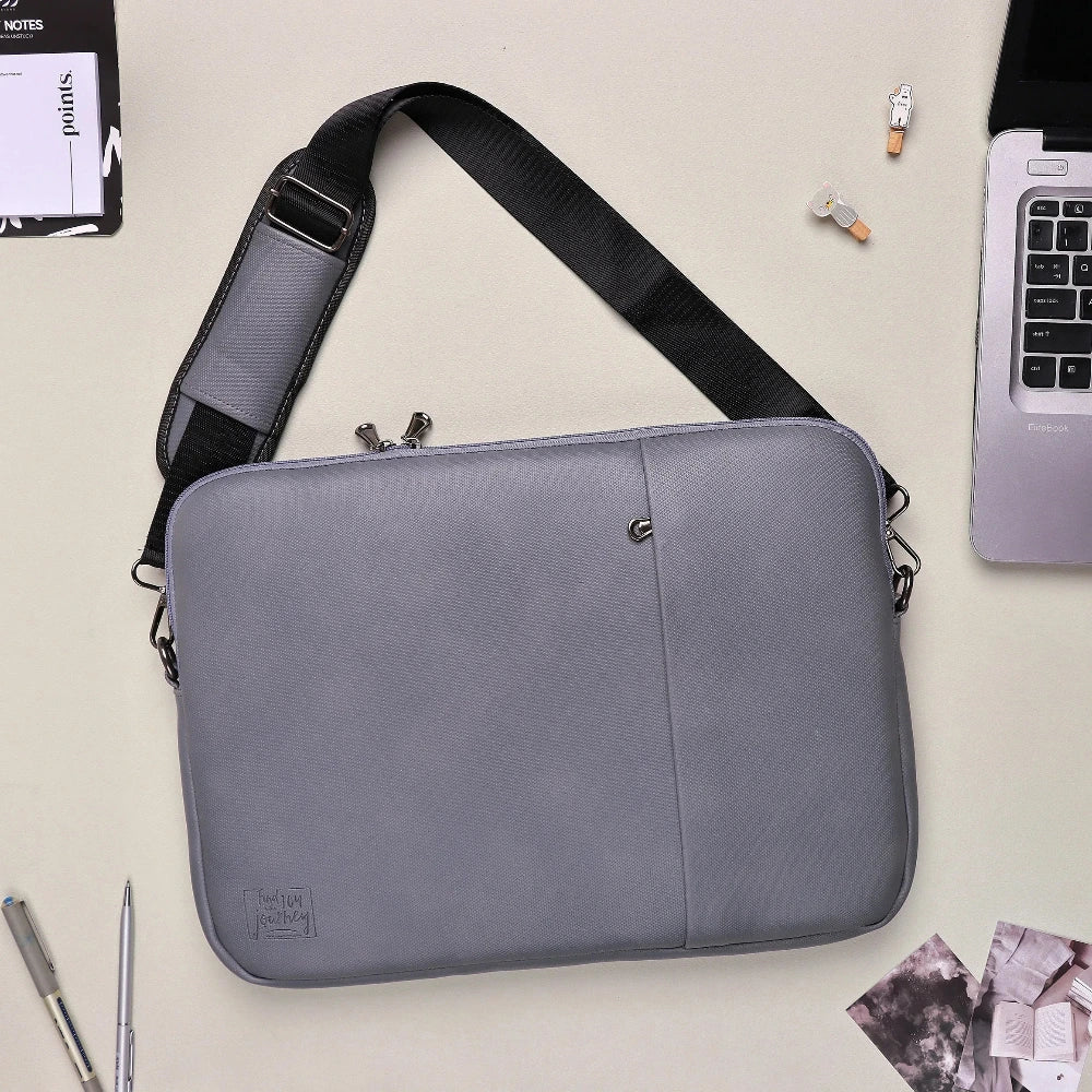 Shoulder Laptop Sleeve | Grey Dawenha | دونها