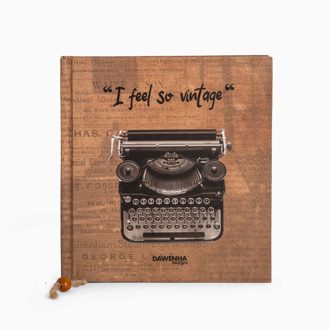 I feel so vintage Notebook Dawenha | دونها