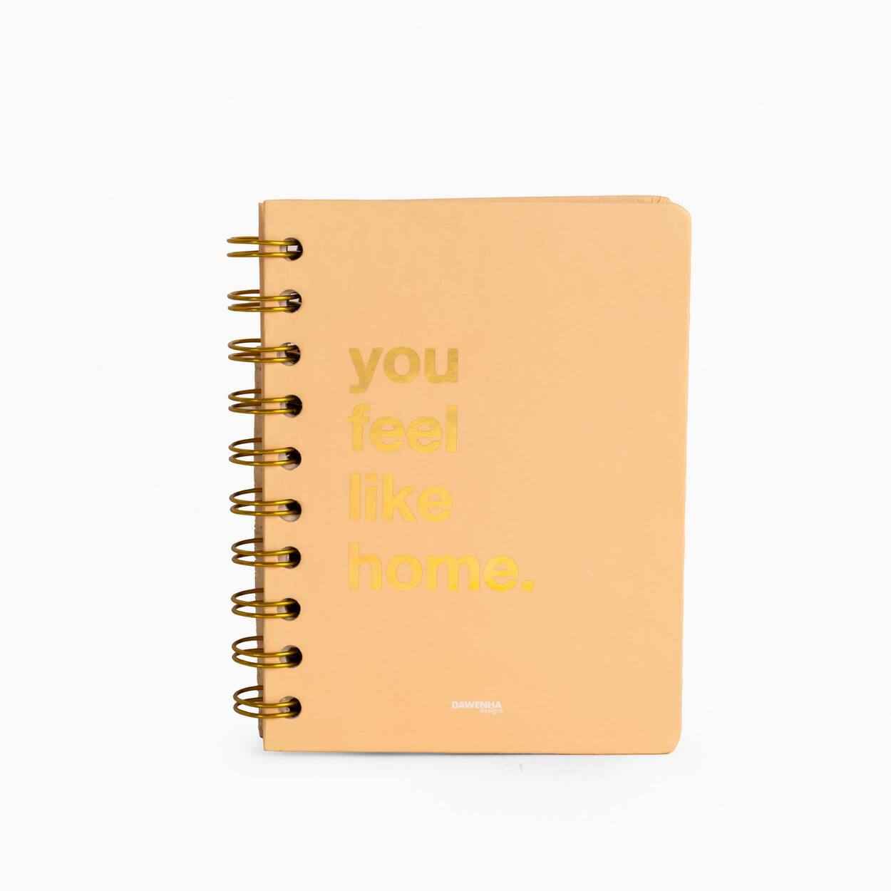 You feel like home Pastel Notebook Dawenha | دونها