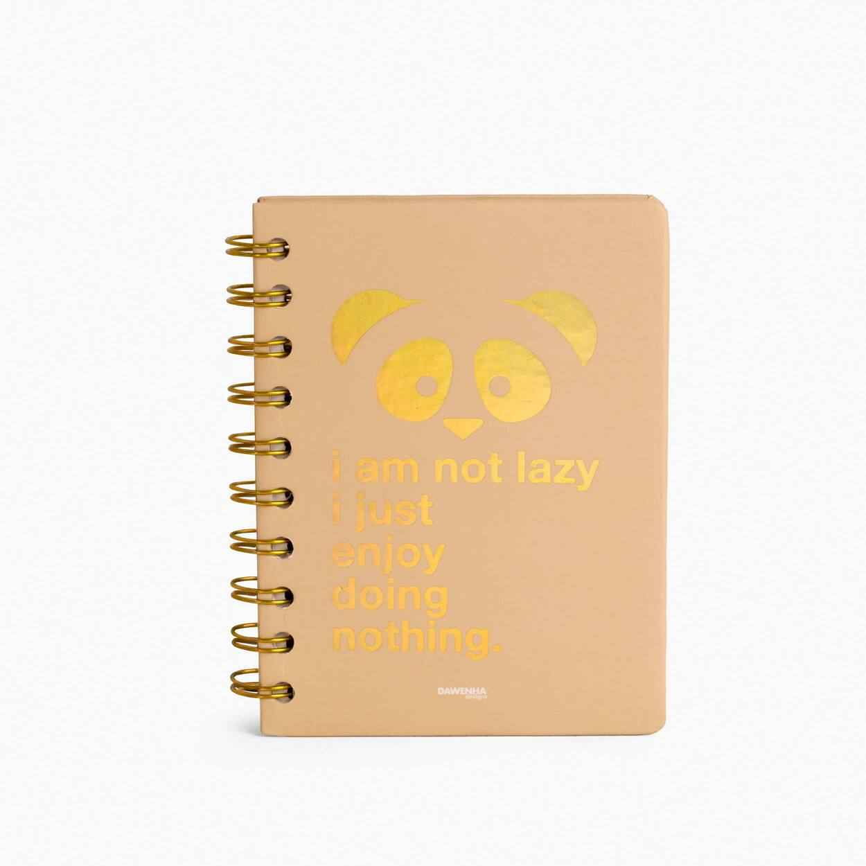 Lazy Panda Pastel Notebook Dawenha | دونها