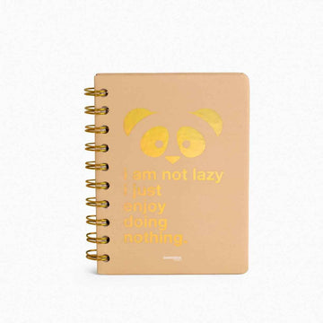 Lazy Panda Pastel Notebook Dawenha | دونها
