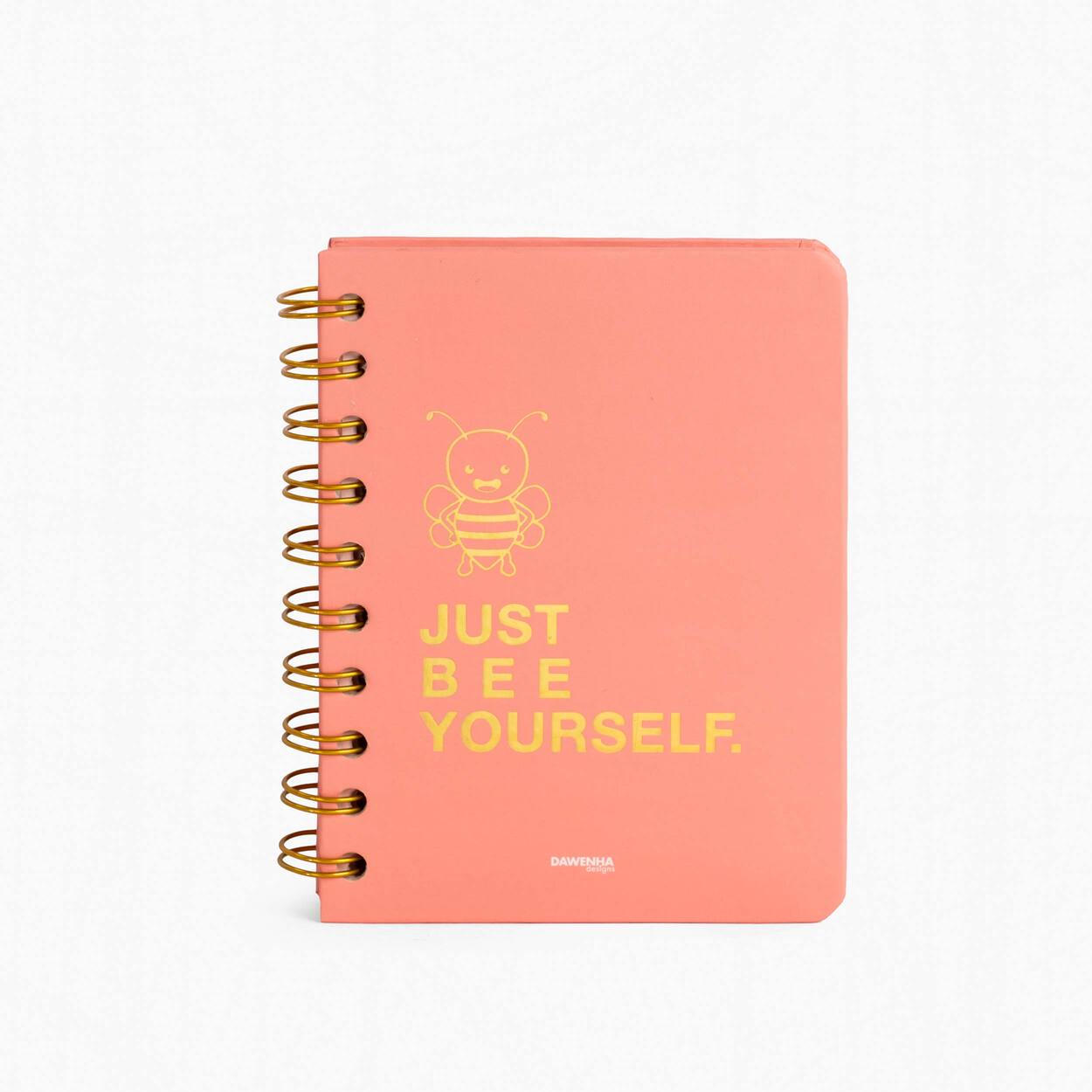 Bee yourself Pastel Notebook