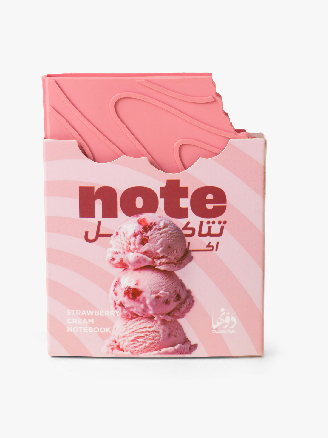 Strawberry Cream | Sweets Notebook notebook Dawenha | دونها