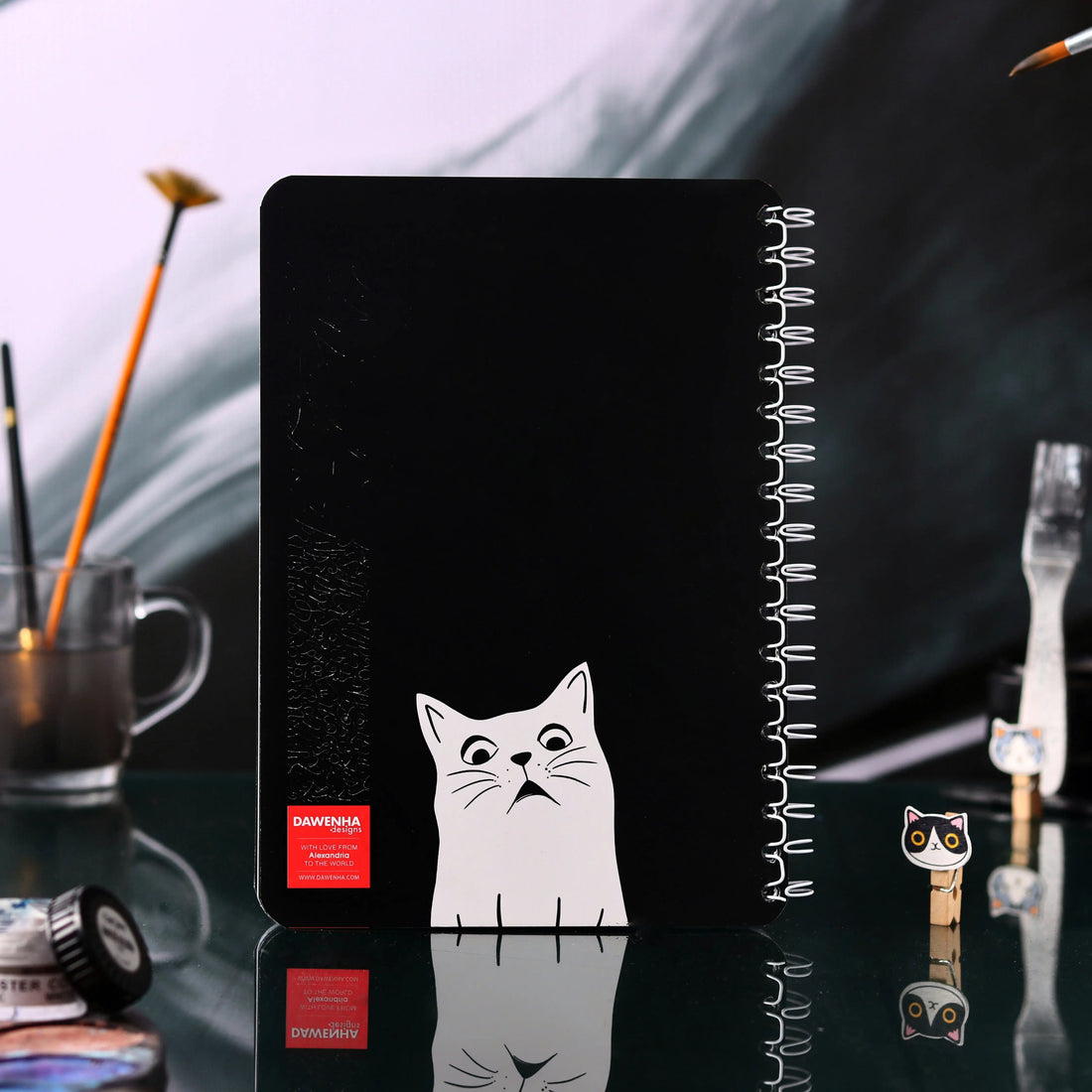 Mad Cat | B&W Sketchbook