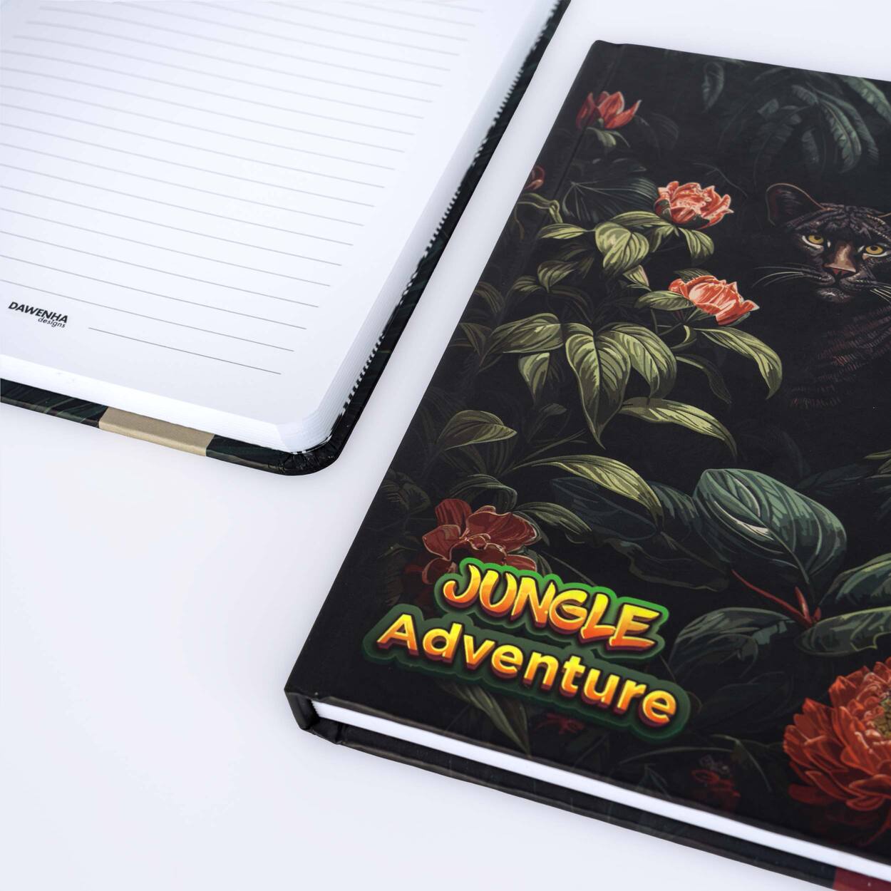 Black Cat | Safezone Notebook (Hardcover/wired)