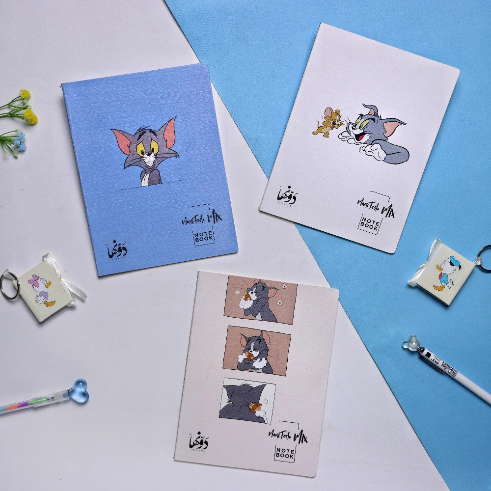 Tom & Jerry | Manifesto Mix 3 notebooks set  (Blank + Dotted + Squ