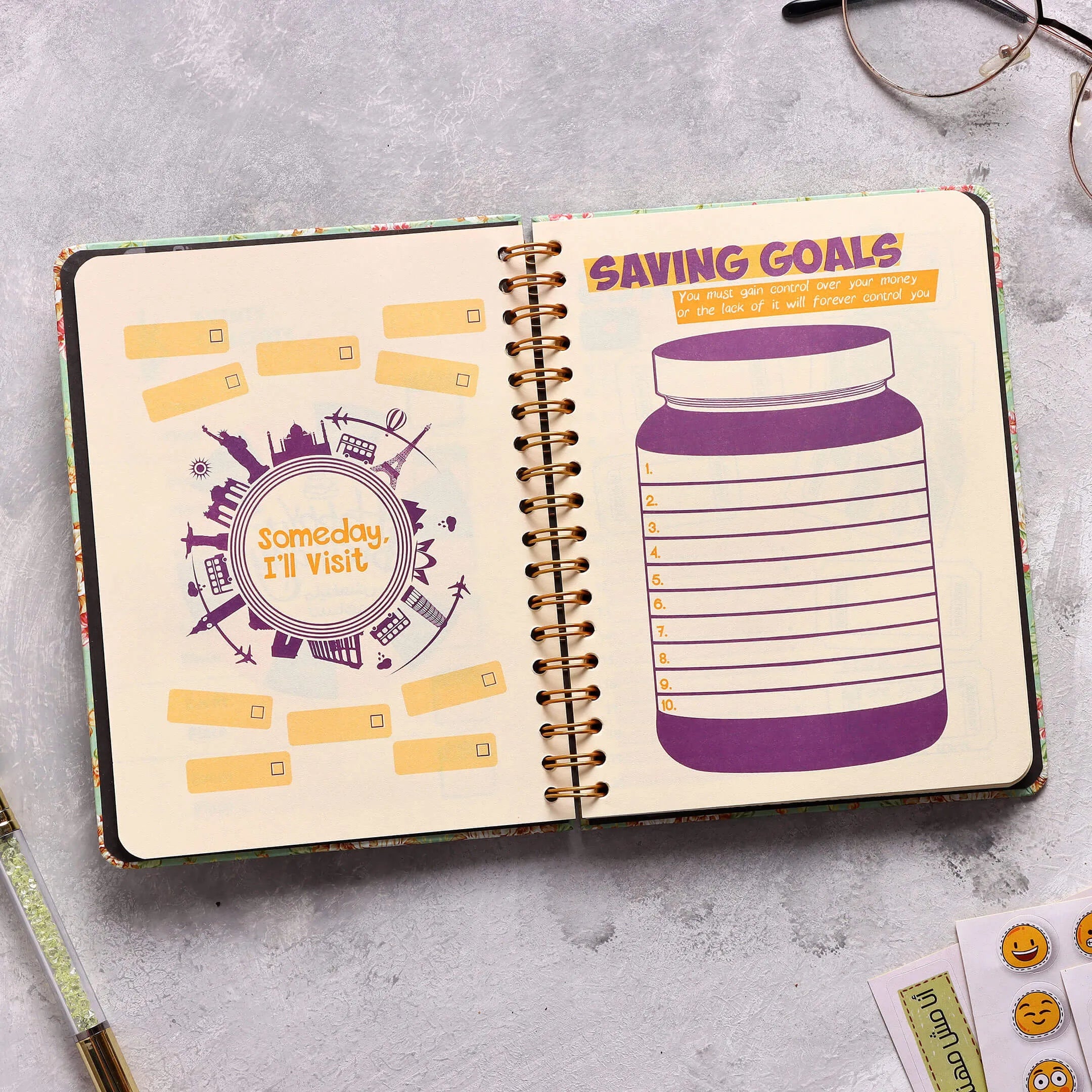 Ahmed Zaky Notebook+Sticker sheets