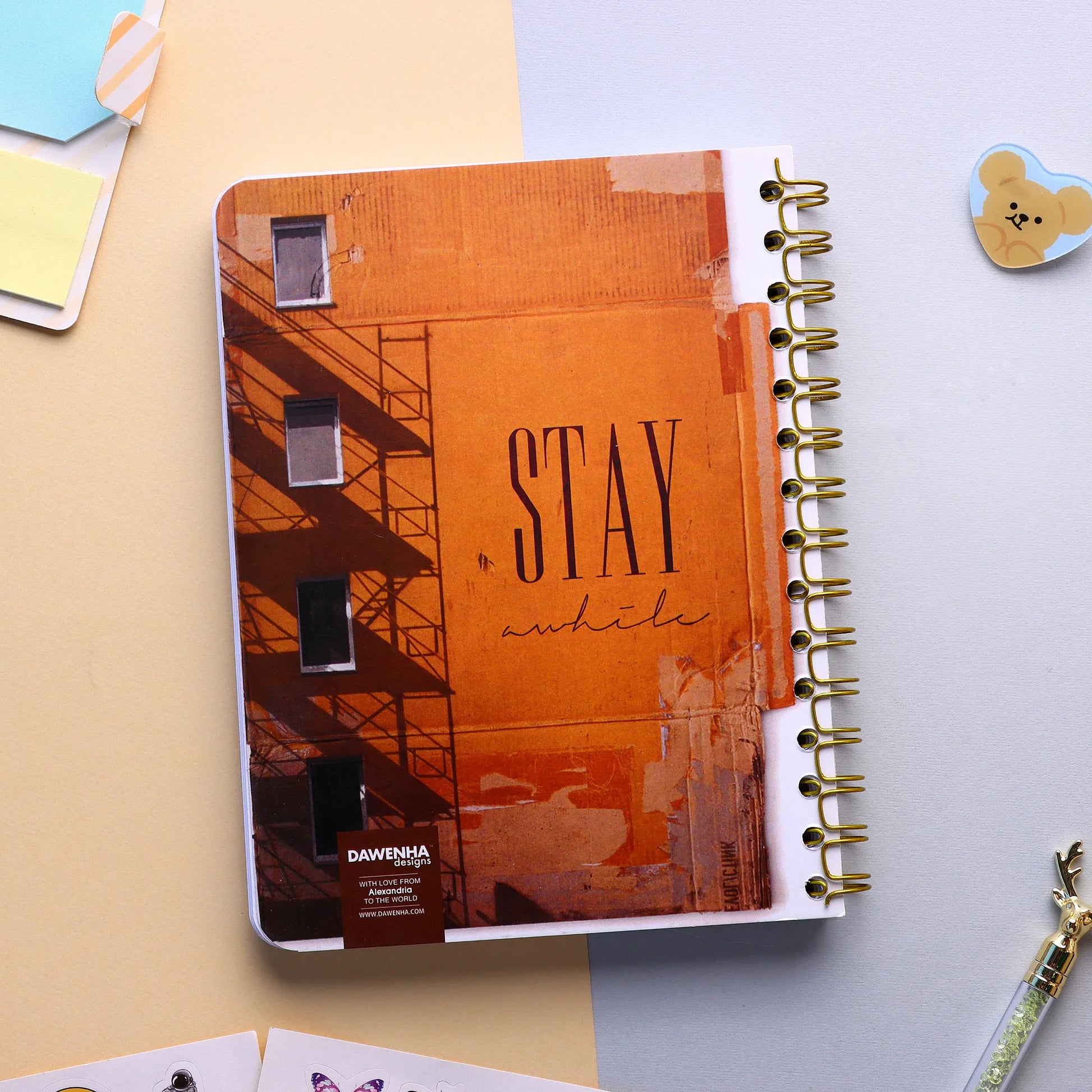 Stay Notebook Stay | SafeZone Notebook (Wired / HardCover) – Dawenha