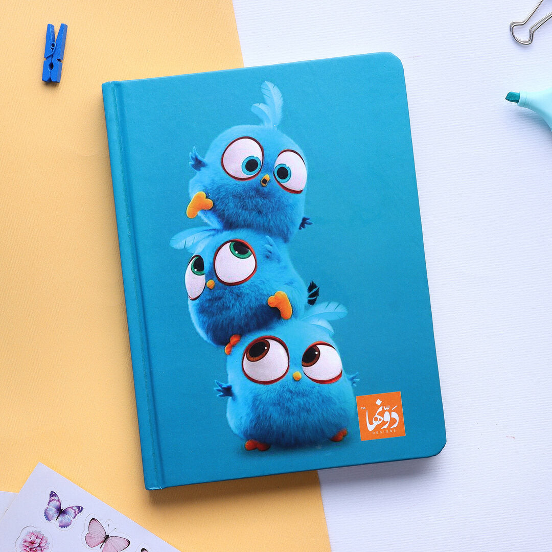 Angry Birds | SafeZone Notebook (Wired / HardCover) Dawenha | دونها
