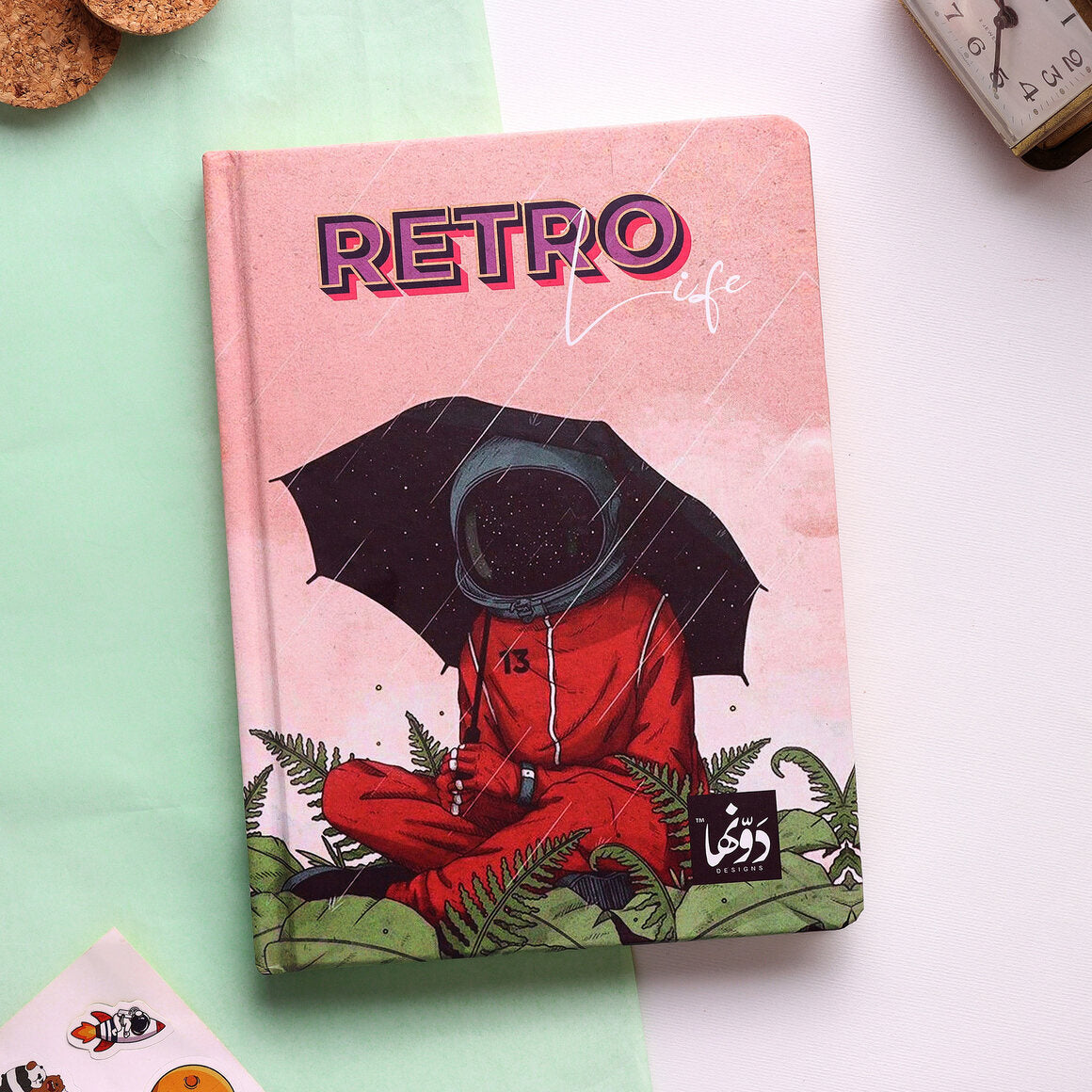 Retro | SafeZone Notebook (Wired / HardCover) Dawenha | دونها