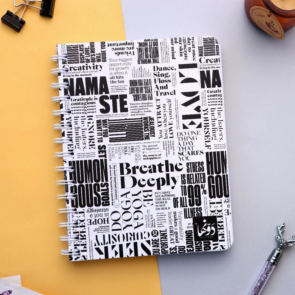 Breathe Deeply | SafeZone Notebook (Wired/HardCover)