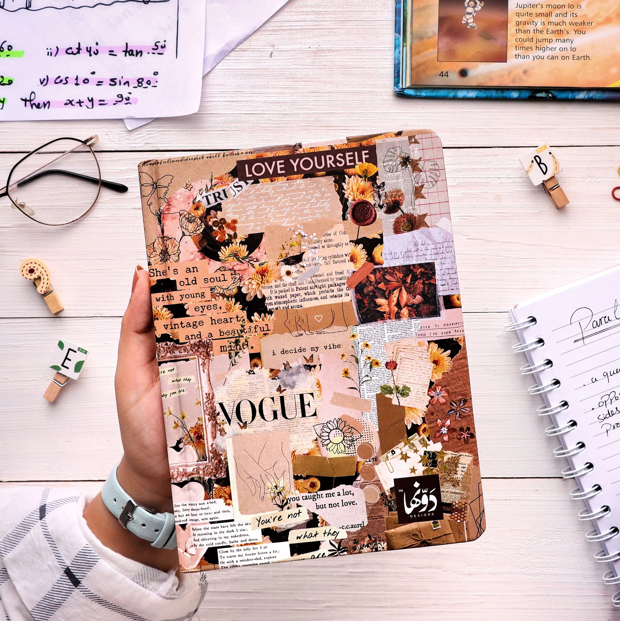 Vogue | SafeZone Notebook (Wired/HardCover)