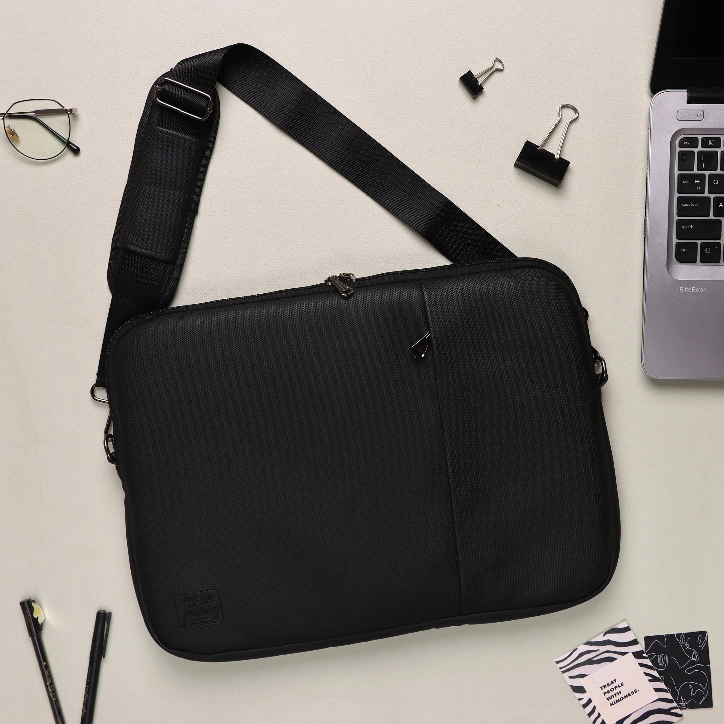 Shoulder Laptop Sleeve | Black