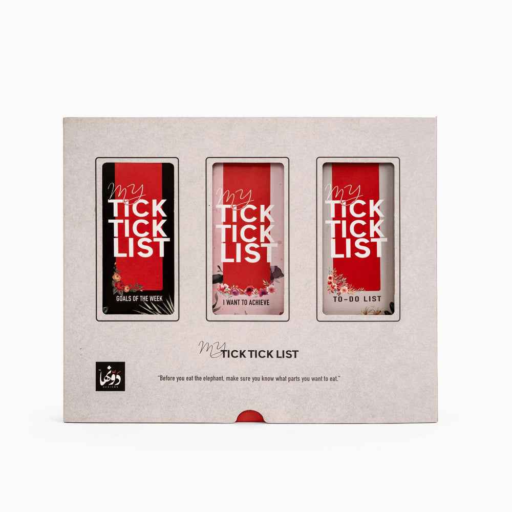 My Tick Tick List Package Dawenha | دونها