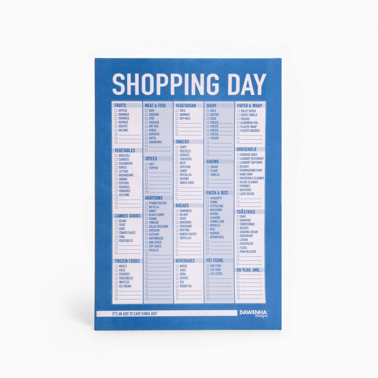 Shopping day