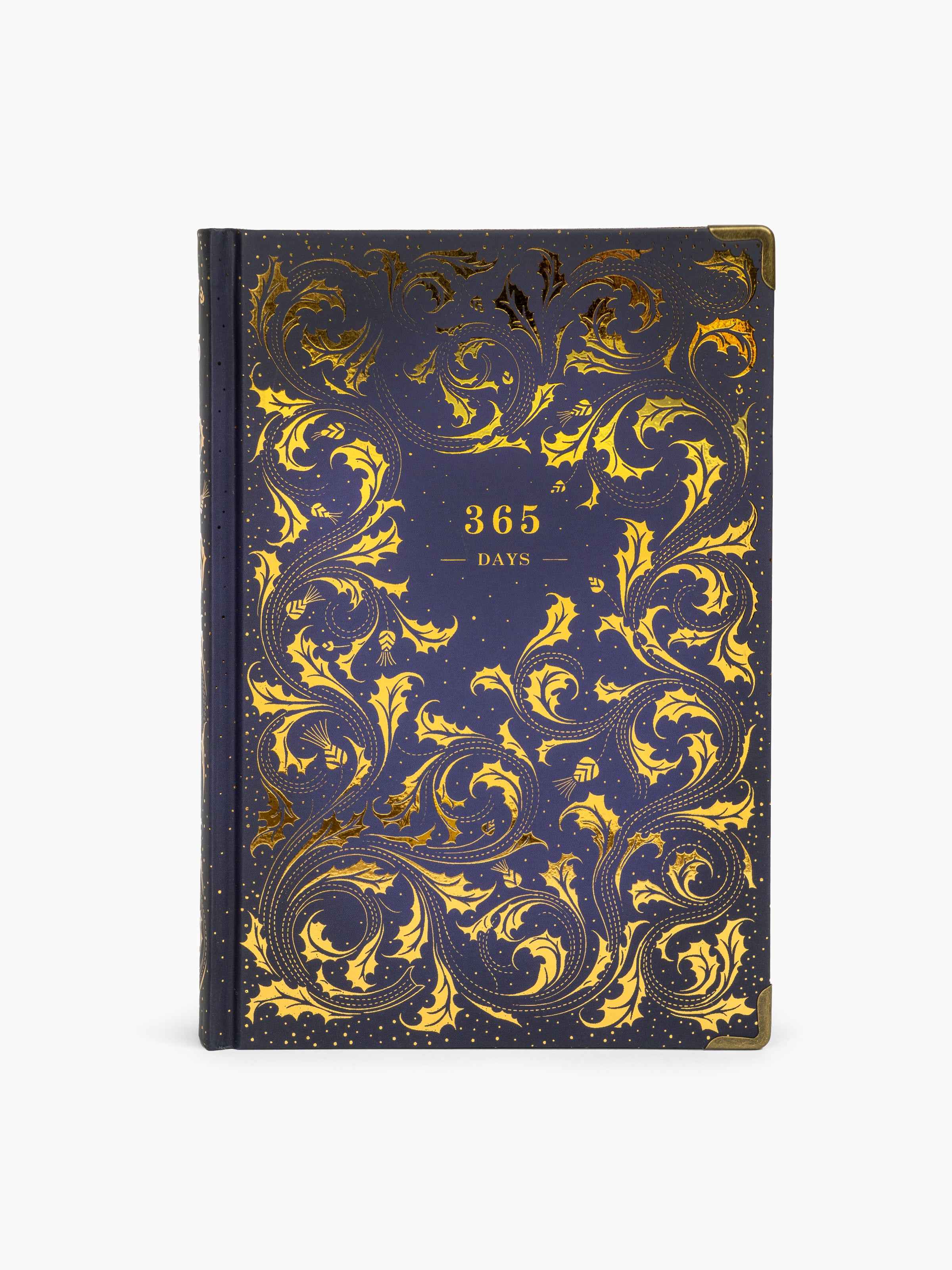 365 Days Golden Leafs Purple Agenda Dawenha | دونها