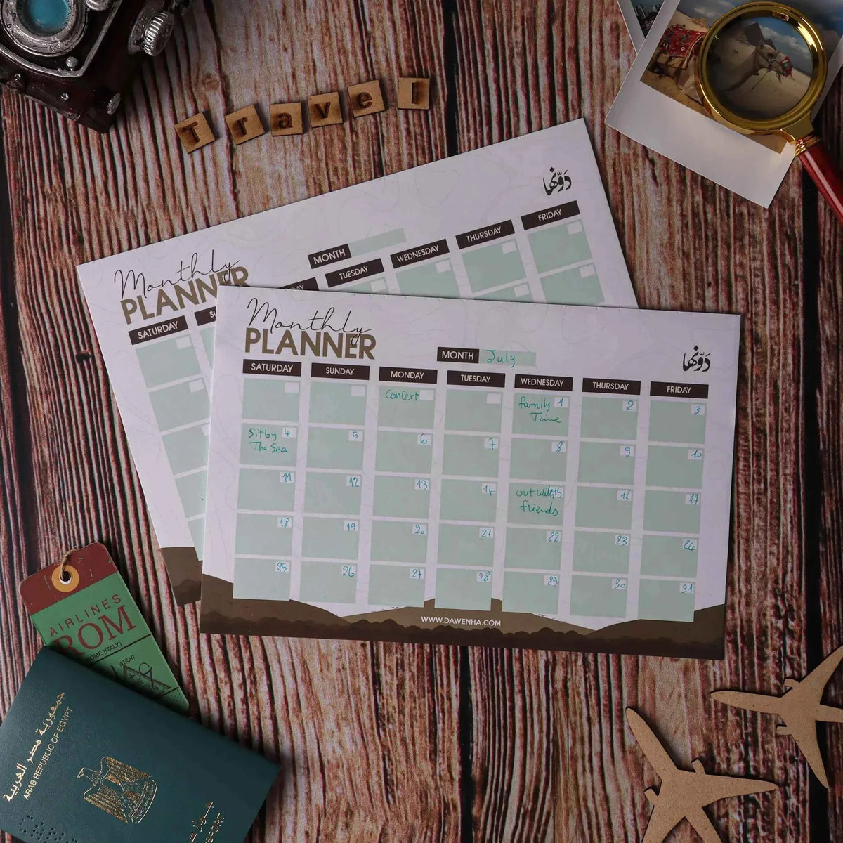 Round the Corner | Package notebook Dawenha