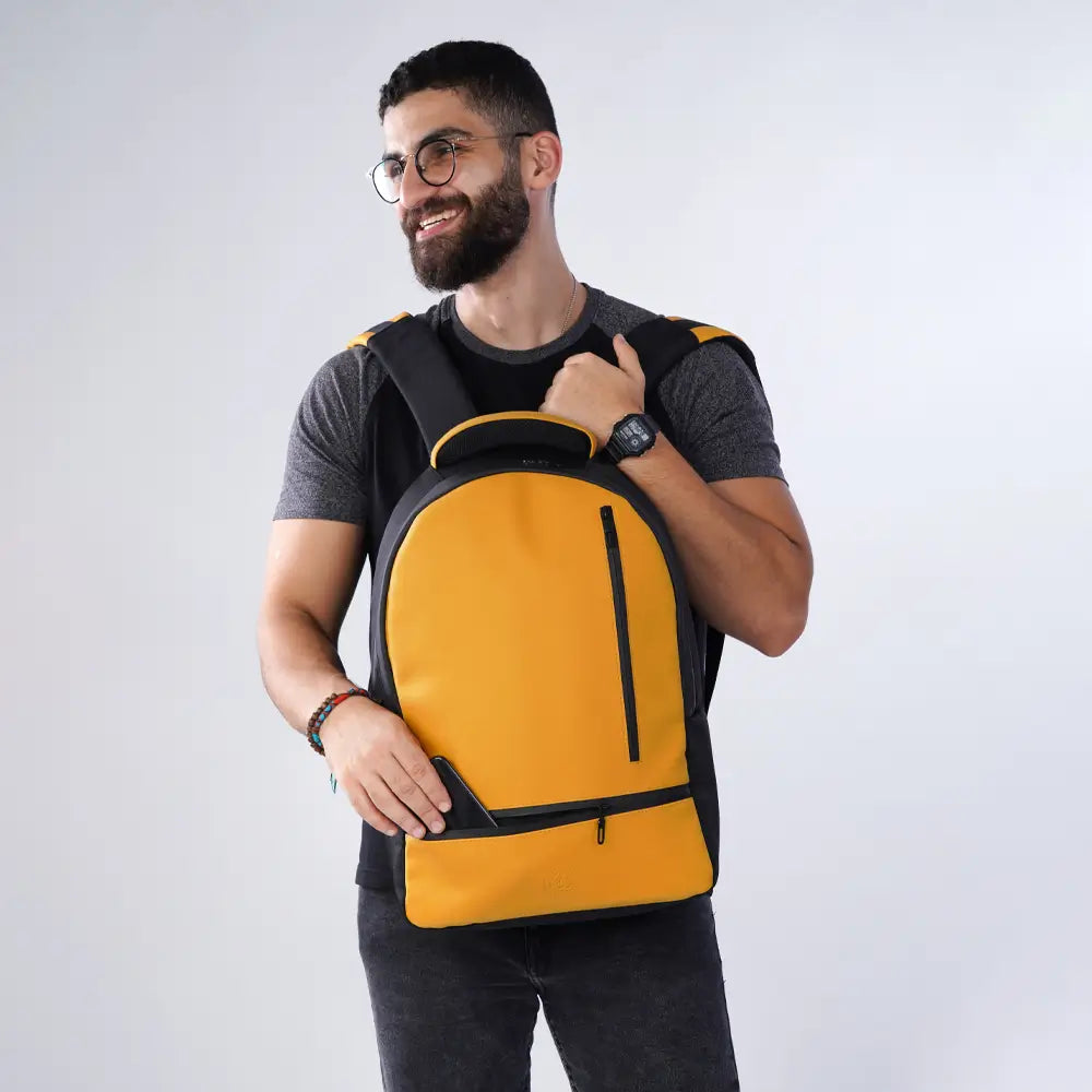 Leather Backpack | Mango bags Dawenha | دونها