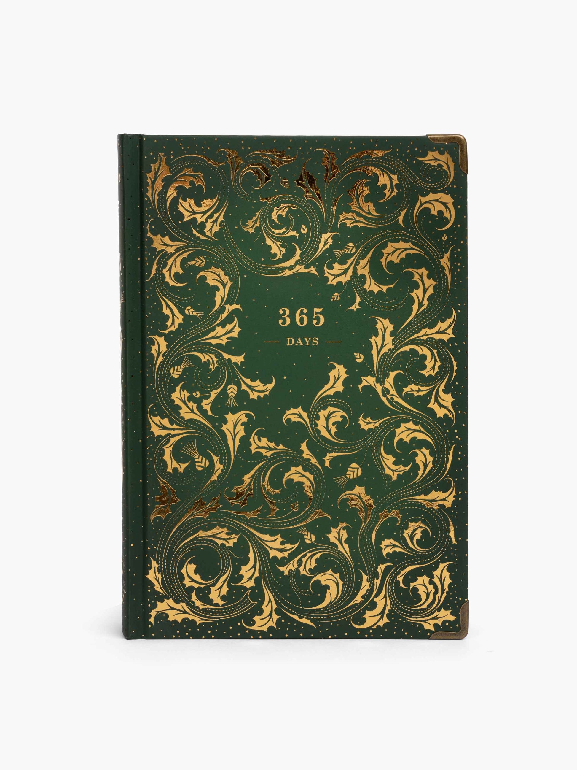 365 Days Golden Leafs Green Agenda Dawenha | دونها