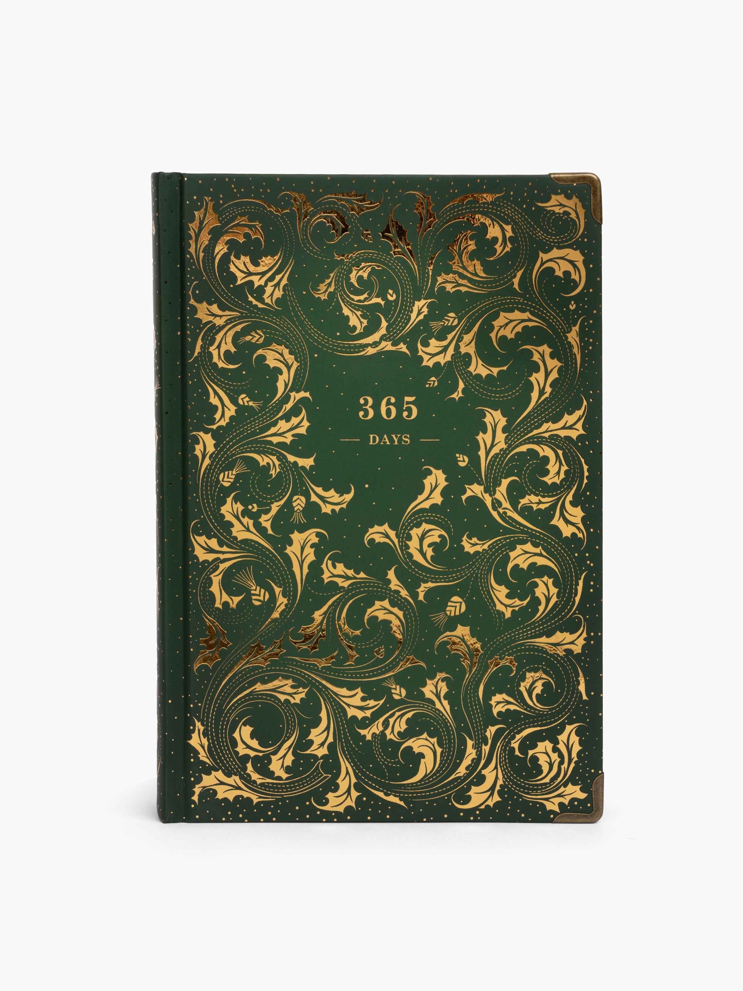 365 Days Golden Leafs Green Agenda Dawenha | دونها