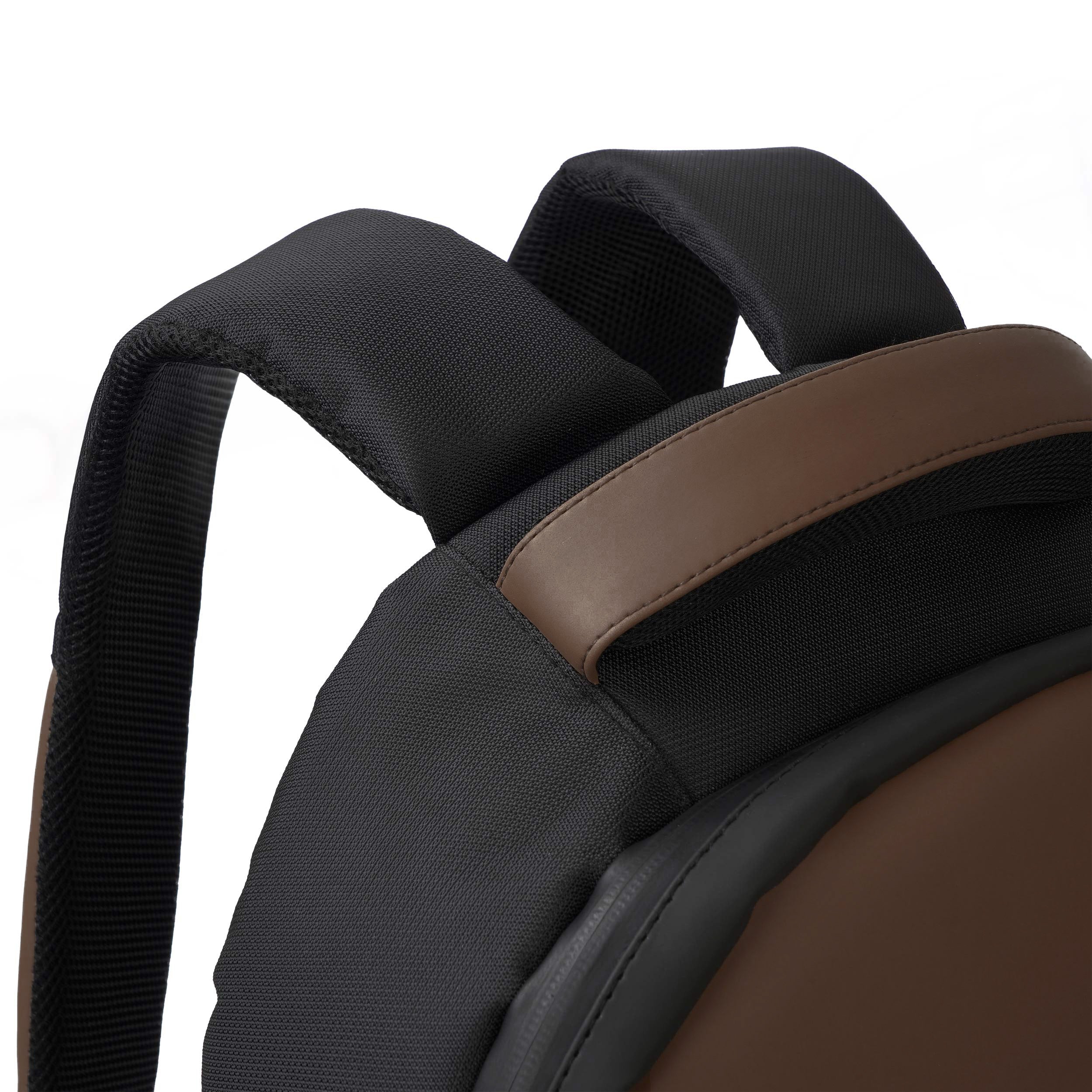 Leather Backpack | Dark Brown bags Dawenha | دونها