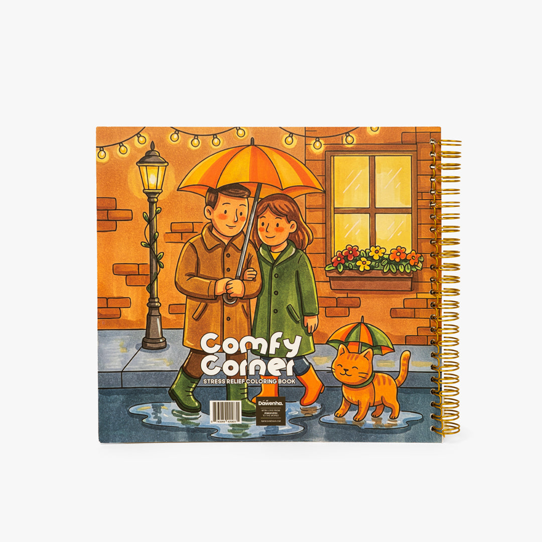 Comfy Corner | Cozy Coloring Book Dawenha