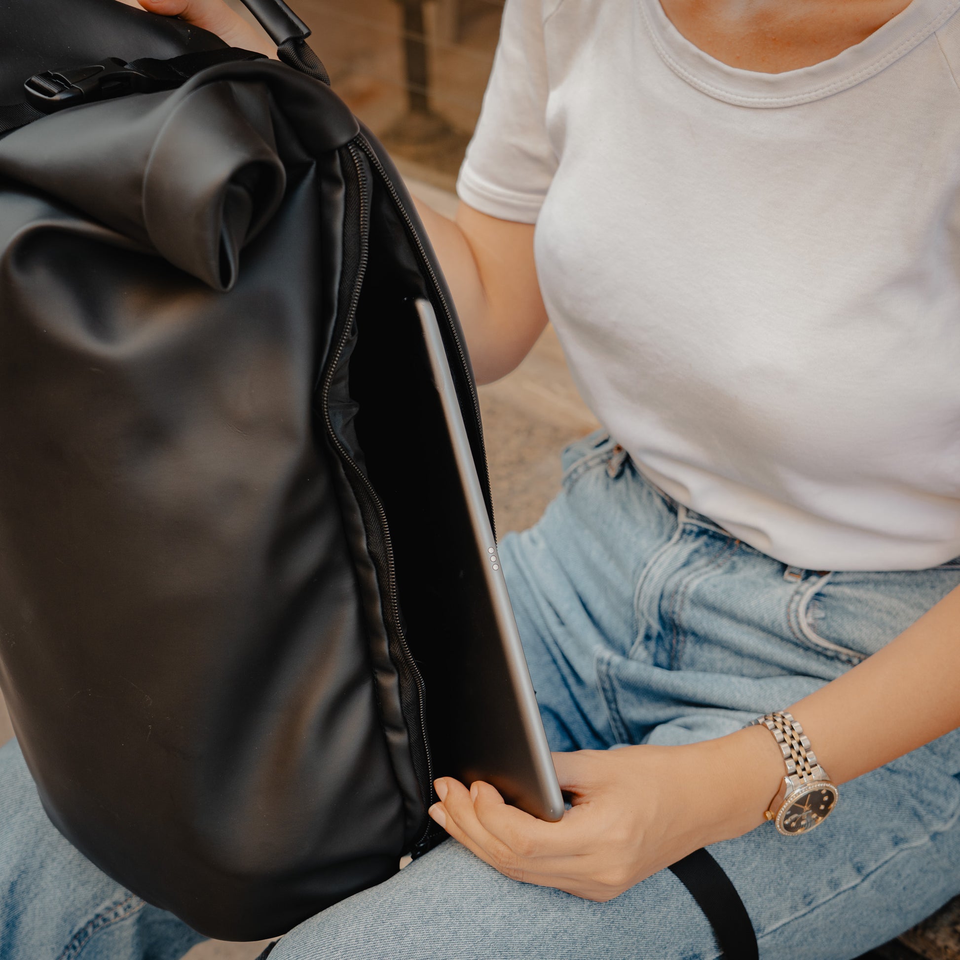 Top Roll Backpack - Dawenha