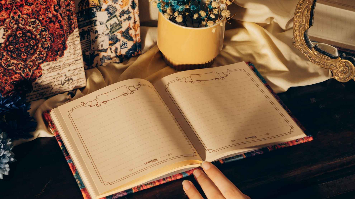 Bostan - بستان | Vintage Notebook notebook Dawenha | دونهاslider_item_fAdmQH