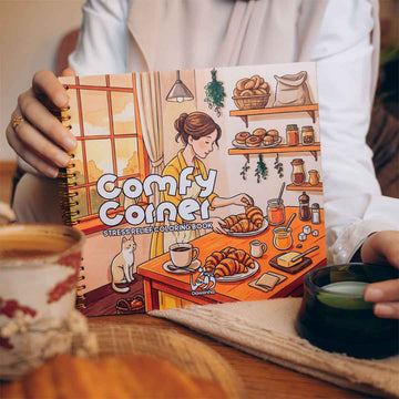 Comfy Corner | Cozy Coloring Book Dawenha