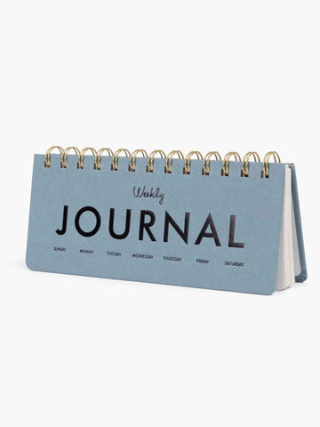Weekly Journal Note Blue Dawenha