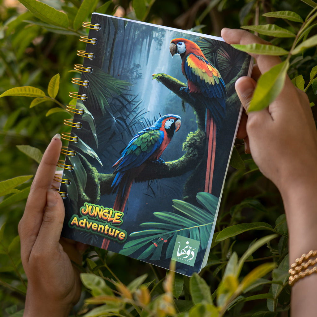 Tropical Birds | Safezone Notebook (Hardcover/wired)