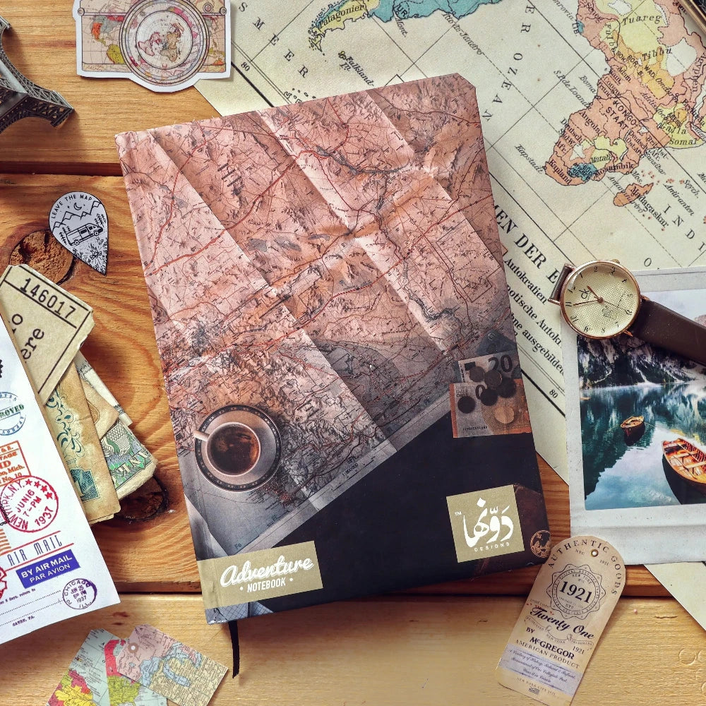 Map addict | Adventure Notebook